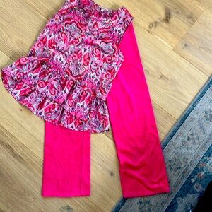Size xl kids juicy couture velvet joggers, size small juicy couture top